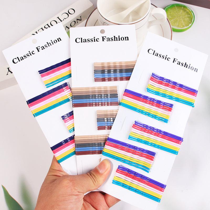 50 Pcs Word Clip Candy Bangs Hair Clip Headgear Girl Hair Accessories