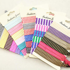 6pcs Ribbon Hair Tie No Crease Ponytail Holder Hair Accessories