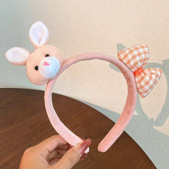 Cartoon Rabbit Headband Bowknot Hair Accessories for Girls