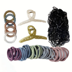 380pcs Women's Hair Accessories Set