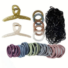 380pcs Women's Hair Accessories Set
