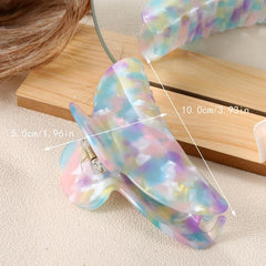 Colorful Shark Claw Hair Claw Clip for Women Girls