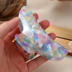 Colorful Shark Claw Hair Claw Clip for Women Girls