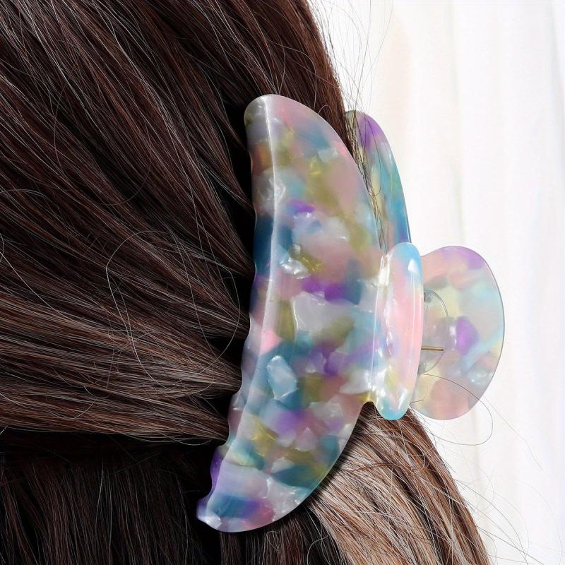 Colorful Shark Claw Hair Claw Clip for Women Girls