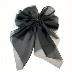 Mesh Bow Hair Clip French Barrette Hair Accessories Female