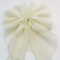 Mesh Bow Hair Clip French Barrette Hair Accessories Female