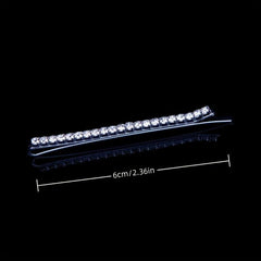 5pcs Rhinestone Hair Clip Bobby Pin Hair Barrette Hair Slides Clip Non Slip