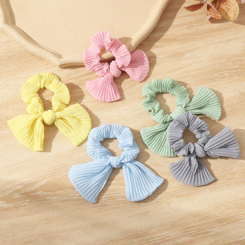 Colorful Bow Hair Rope Girl Hair Accessories