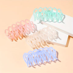 Vintage Matte Hair Claw Ponytail Holder Hair Accessories