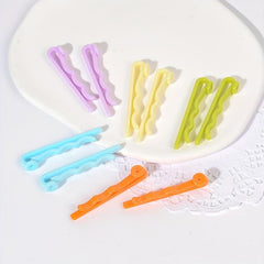 50pcs Jelly Hair Clip Bobby Pin Bangs Clip Hair Accessories
