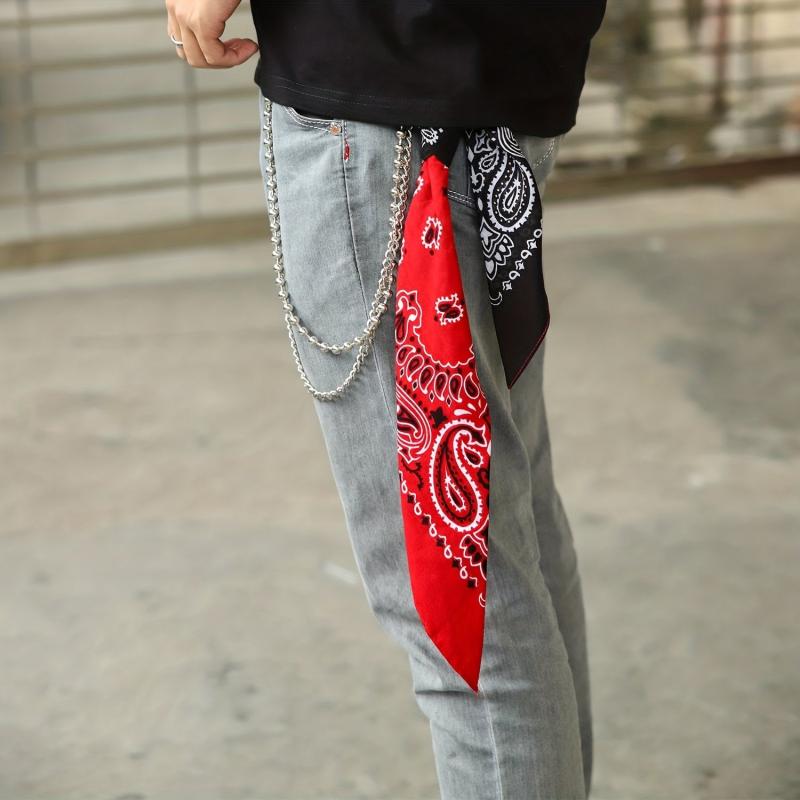 Hipster Layered HipHop Bandana Accessories Keychain