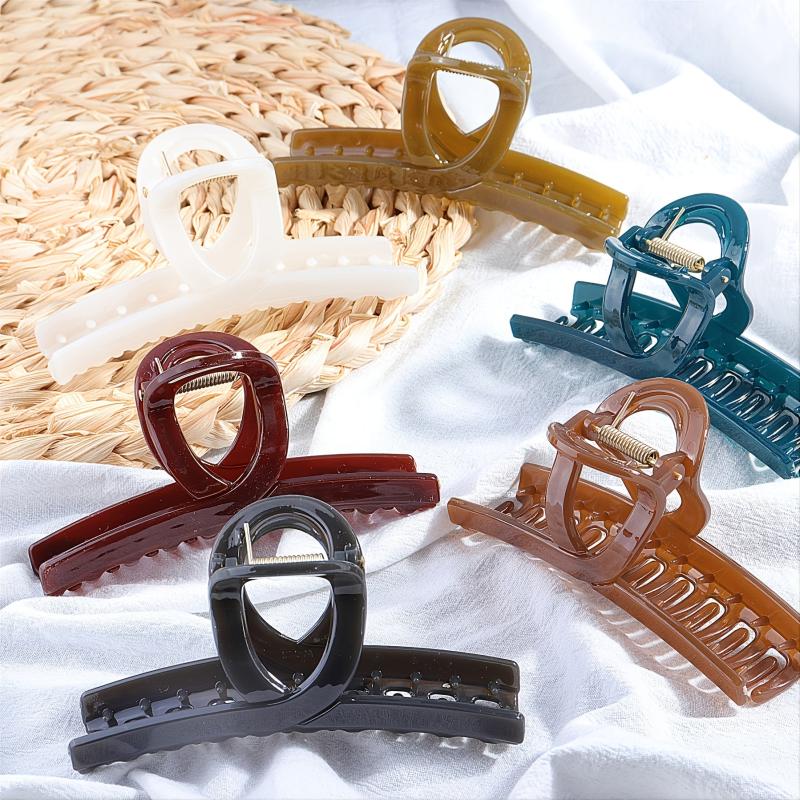 Fashionable Hair Clips Ladies Hair Accessories Clear Hair Claws