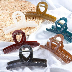 Fashionable Hair Clips Ladies Hair Accessories Clear Hair Claws