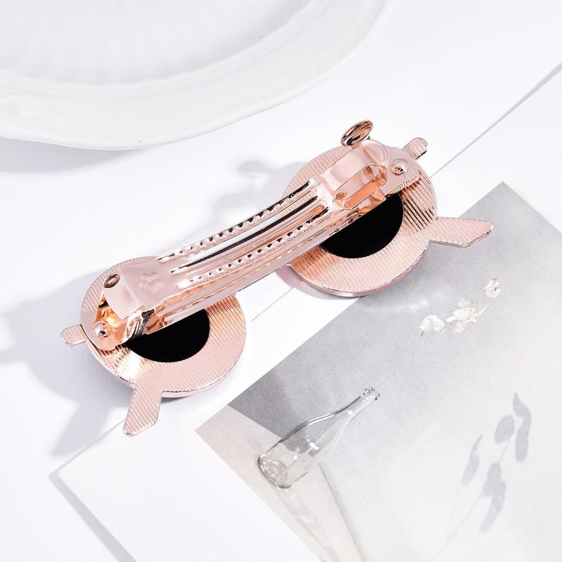 Golden Metal Hair Barrettes Hairpin Hair Accessories