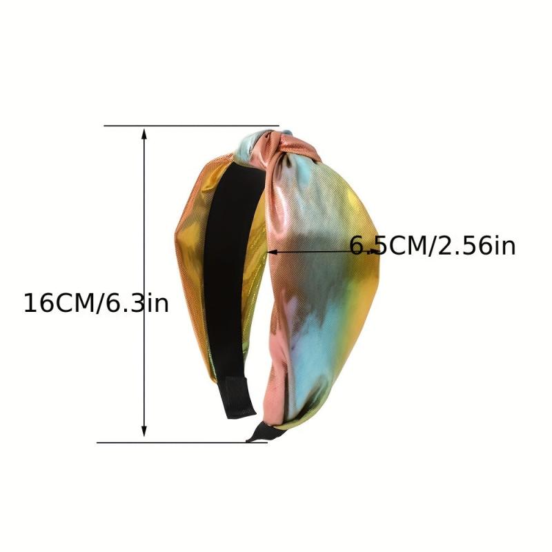 Colorful Hair Hoop Ladies Wide Brim Hair Accessories
