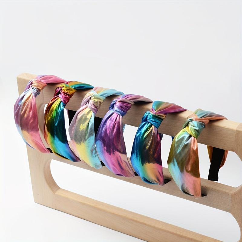 Colorful Hair Hoop Ladies Wide Brim Hair Accessories