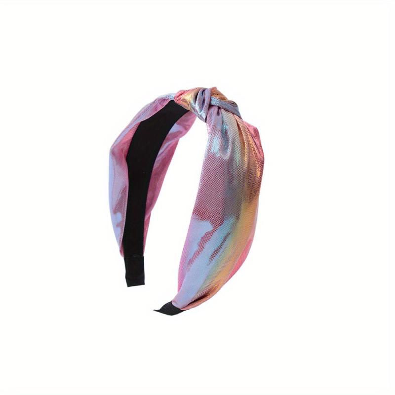 Colorful Hair Hoop Ladies Wide Brim Hair Accessories