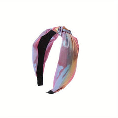 Colorful Hair Hoop Ladies Wide Brim Hair Accessories