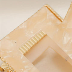Square Hair Claw Clips Retro Vintage Style Hair Accessories