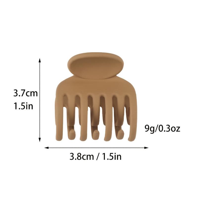 8pcs Small Style Hair Claw Clip For Women Girls Hair Bang Braids