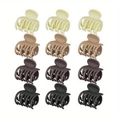 8pcs Small Style Hair Claw Clip For Women Girls Hair Bang Braids
