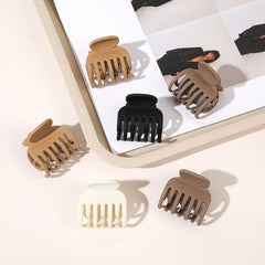 8pcs Small Style Hair Claw Clip For Women Girls Hair Bang Braids