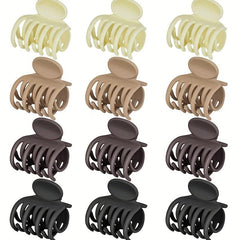 8pcs Small Style Hair Claw Clip For Women Girls Hair Bang Braids