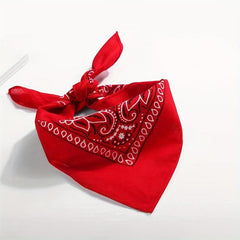 Boho Style Bandana Headband Hip Hop Square Scarf For Women Hair Accessories
