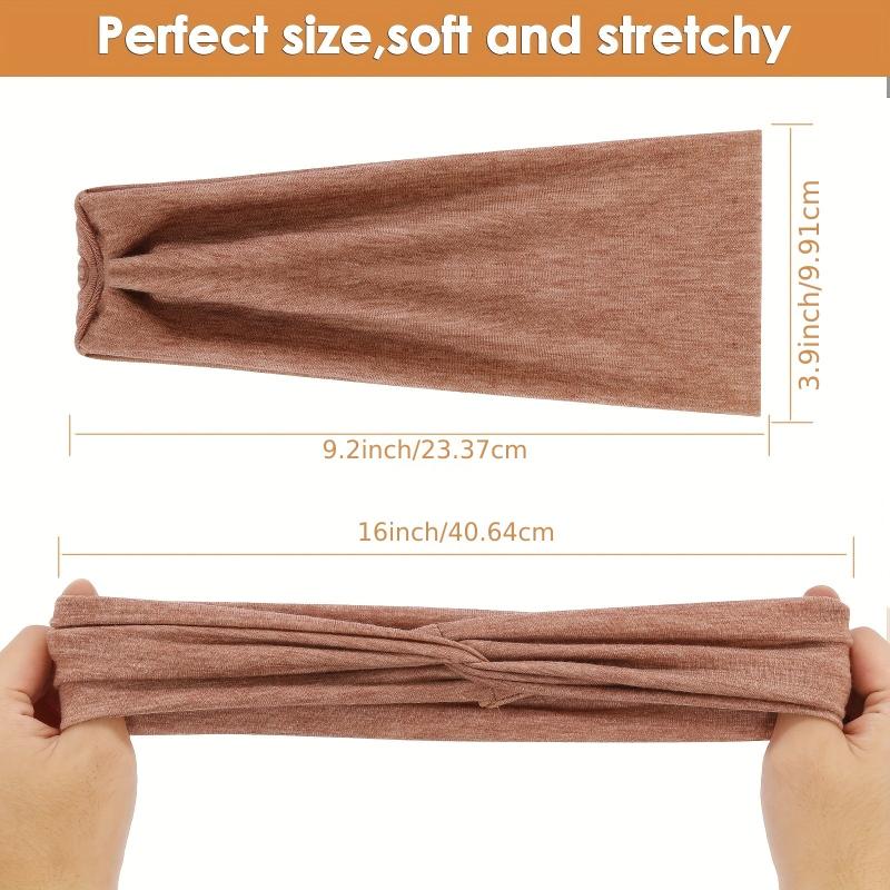 Criss Cross Headband Elastic Stretchy Head Hoop Sports Sweatband