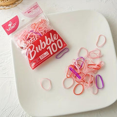 Colorful Kids Hair Tie Elastic Hair Rope Ponytail Hair Accessories