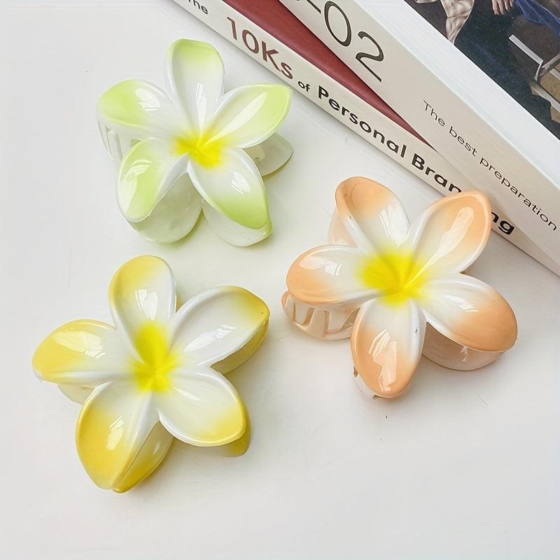 Hawaii Style Flower Large Hair Clip