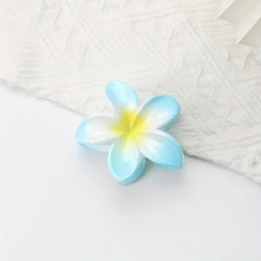 2pcs Acrylic Flower Hair Claw Banana Clip