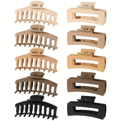 Matte Claw Hair Clip - Strong Grip Hair Clip for Women