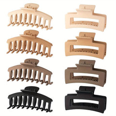 Matte Claw Hair Clip - Strong Grip Hair Clip for Women