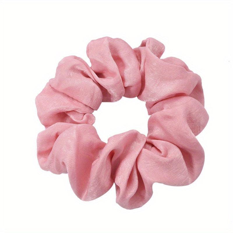 Large Scrunchie Ponytail Leather Headband Hair Accessories