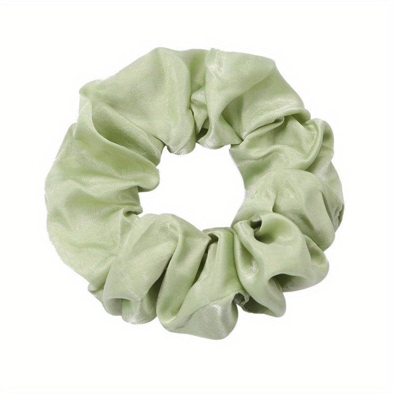 Large Scrunchie Ponytail Leather Headband Hair Accessories