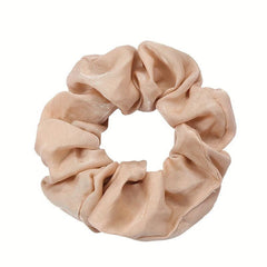 Large Scrunchie Ponytail Leather Headband Hair Accessories