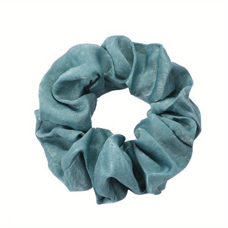 Large Scrunchie Ponytail Leather Headband Hair Accessories