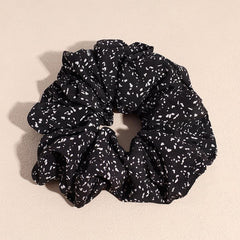 Dot Printed Oversize Scrunchie Ponytail Elastic Hair Tie for Women
