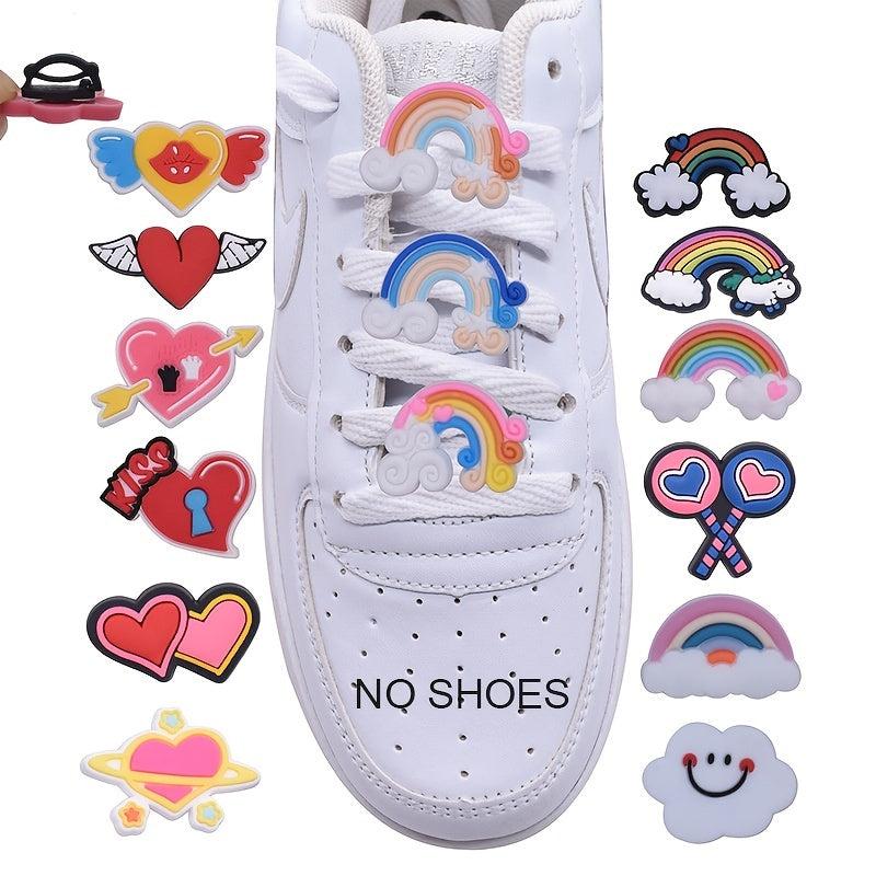 Rainbow Shoe Decorative Buckle Cartoon Shoe Buckle Accessories