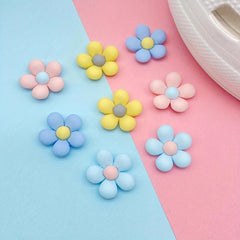 8pcs Colorful Flower Shoe Charm Clogs DIY Decoration