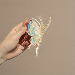 Vintage Butterfly Hair Claw Clip Non Slip Strong Hold Grip