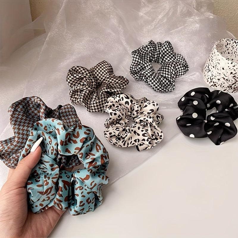Scrunchies Hair Ties Elastic Headband Ponytail Holder