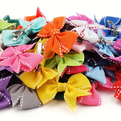 Solid Bow Duck Billed Clip Hair Clip for Toddlers