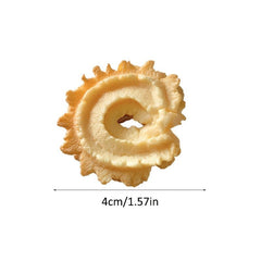 Cookie Biscuit Girl Hair Clips Dessert Hair Accessories for Girls