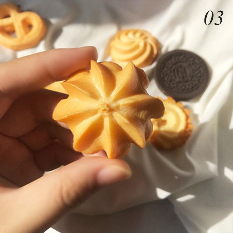 Cookie Biscuit Girl Hair Clips Dessert Hair Accessories for Girls
