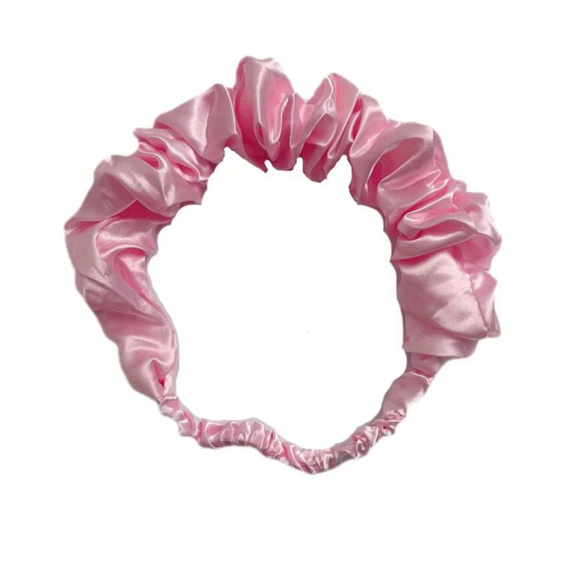 Pleated Elastic Hair Band Wide Headband Hair Accessories
