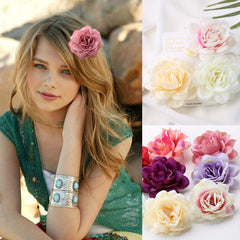 Boho Style Flower Hair Clip for Women Girls