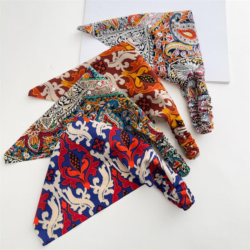 Triangle Headscarf Sunscreen Headband Small Square Scarf