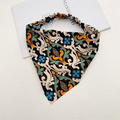 Triangle Headscarf Sunscreen Headband Small Square Scarf